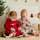 Комплект детский (штанишки и кофточка) ««Крошка Я. Новогодние медвежата», рост 92-98 см - Фото 4