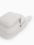 УЦЕНКА Рюкзак-слинг через плечо с карманом, размер 18×5.5×29 см, белый - Фото 5