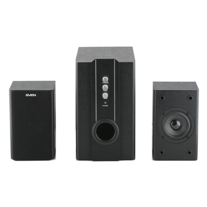 Колонки Sven SPS-820, формат акустики 2.1, 38 Вт, чёрный - Фото 1