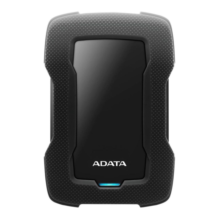 Жесткий диск A-Data USB 3.0 1TB AHD330-1TU31-CBK HD330 DashDrive Durable 2.5" черный - Фото 1