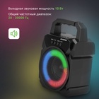 Колонка порт. Digma D-PS1500 черный 10W 1.0 BT 10м 500mAh (SP1500B) - Фото 4