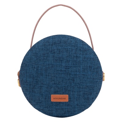 Колонка портативная Hyundai H-PAC520, 8 Вт, 1.0 BT/3.5Jack, 10 м, 2200 mAh, синяя