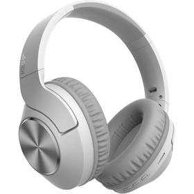 Наушники мониторные A4Tech 2Drumtek BH300 1м белый/серый беспроводные bluetooth оголовье (BH300 GRAY