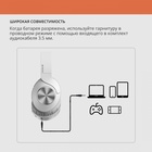 Наушники мониторные A4Tech 2Drumtek BH300, беспроводные, 1 м, Bluetooth, оголовье, белые (BH300 GRAY) - Фото 9