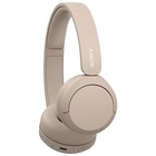 Наушники накладные Sony WH-CH520 бежевый беспроводные bluetooth оголовье (WH-CH520/C) - Фото 3
