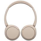 Наушники накладные Sony WH-CH520 бежевый беспроводные bluetooth оголовье (WH-CH520/C) - Фото 6