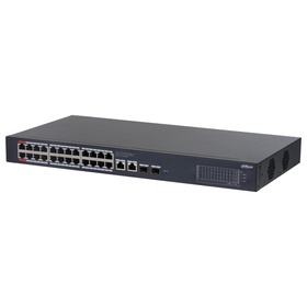 Коммутатор Dahua DH-CS4228-24GT-240 2xКомбо(1000BASE-T/SFP) управляемый