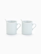 Кружки керамические парные «Мистер и Миссис», 2 шт. по 180 мл., ложка 2 шт. - Фото 9