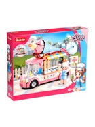 Конструктор Розовая Мечта «Фургончик с мороженым», 145 деталей - Фото 2