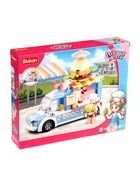 Конструктор Розовая Мечта «Фудтрак с бургерами», 154 детали - Фото 2