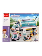 Конструктор Мегаполис «Скорая помощь», инерция, 477 деталей - Фото 3