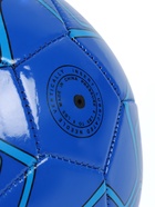 Футбольный мяч ONLYTOP, машинная сшивка, 32 панели, р. 5, PVC, резиновая камера, синий - Фото 4