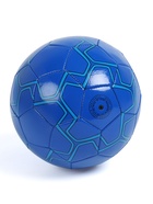 Футбольный мяч ONLYTOP, машинная сшивка, 32 панели, р. 5, PVC, резиновая камера, синий - фото 121979486