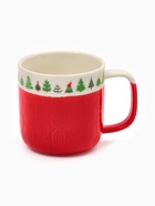 Кружка новогодняя керамическая «Ёлочки», 350 мл, ручная работа - Фото 2