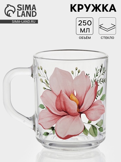 Кружка Green tea «Нежность», 250 мл, рисунок МИКС