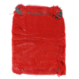 Сетка овощная, красная, 50×80 см, 35 - 40 кг, набор 5 шт.