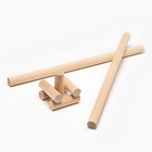 УЦЕНКА Игра городки «Время игры», биты 2 шт. 49×2.5 см, городки 10 шт. 9×2.5 см - Фото 3