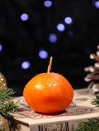 Свеча декоративная «Мандарин», 40×60 мм - Фото 2