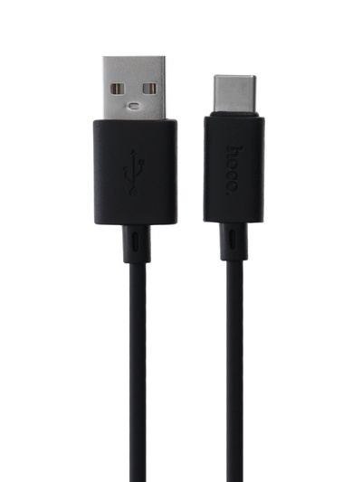 Кабель Hoco X88, Type-C - USB, 3 А, 1 м, передача данных, ПВХ, чёрный