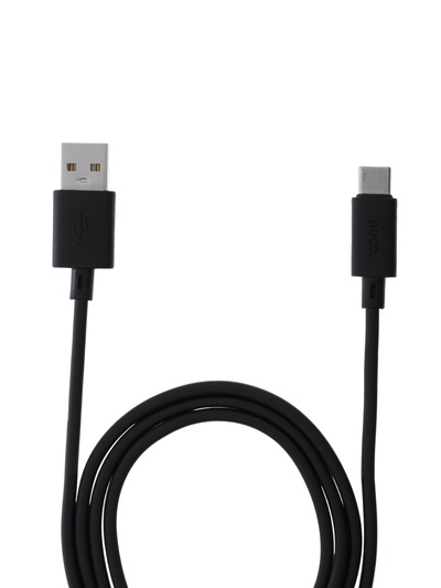 Кабель Hoco X88, Type-C - USB, 3 А, 1 м, передача данных, ПВХ, чёрный