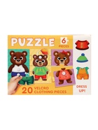 Dress up velcro puzzle 4 in 1 - фото 6627219
