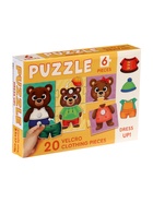 Dress up velcro puzzle 4 in 1 - фото 6627218