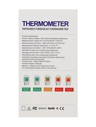 Пирометр бесконтактный LTR 002, инфракрасный, ЖК-дисплей, от батареек 2хААА, подсветка - Фото 9