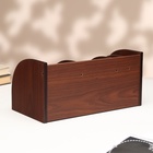 УЦЕНКА Органайзер 7 секций, с 2 выдвижными ящиками, 30×16×15 см - Фото 4