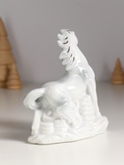 Фигурка керамика «Конь со слитками», серый с золотом, 11×4×12 см - Фото 5