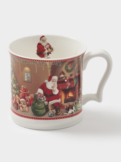 Кружка новогодняя «Ночь чудес», 420 мл, керамика, подарочная упаковка, разноцветная