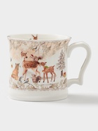 Кружка новогодняя «Лесное чудо», 420 мл, керамика, подарочная упаковка, белая - Фото 2