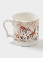 Кружка новогодняя «Лесное чудо», 420 мл, керамика, подарочная упаковка, белая - Фото 3