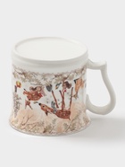 Кружка новогодняя «Лесное чудо», 420 мл, керамика, подарочная упаковка, белая - Фото 5