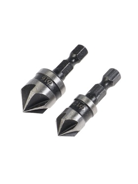 {{photo.Alt || photo.Description || 'УЦЕНКА Набор зенкеров ТУНДРА, 12, 16 мм, по дереву, пластику, цветным металлам, 2 шт.'}}