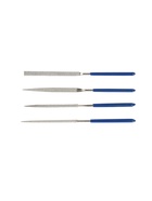 УЦЕНКА Набор надфилей алмазных ТУНДРА, обрезиненные рукоятки, 70×140×3 мм, 5 шт. - Фото 2