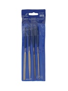 УЦЕНКА Набор надфилей алмазных ТУНДРА, обрезиненные рукоятки, 70×140×3 мм, 5 шт. - Фото 4