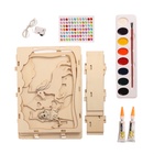 УЦЕНКА Набор для творчества Создай ночник из дерева, замок принцессы 10919126