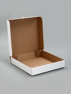 Коробка для пиццы, белая, 32×32×6 см - Фото 5