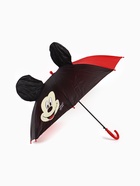 УЦЕНКА Зонт детский "Mickey Mouse" Микки Маус 8 спиц d=70 см с ушками - Фото 3