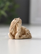 Фигурка-нэцкэ «Лошадь лежит», 3.5×4.5×3 см, слоновая кость - фото 7504891