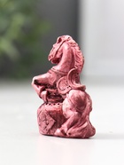 Фигурка «Лошадь на дыбах малая», 2×3×4.5 см, винный - фото 6622987