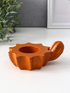 Подсвечник на 1 свечу «Кактус», 5.5×12.5×10 см, красная глина - Фото 1