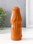 Фигурка - оберег «Денежная берегиня», 14×6×6 см, красная глина - Фото 3