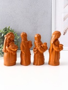 Набор фигурок «Берегини», обереги, 4 шт., 13, 14 см, красная глина - фото 51812243