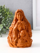 Фигурка-оберег «Сила рода», 14×9.5×7 см, красная глина - Фото 1