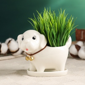 {{photo.Alt || photo.Description || 'УЦЕНКА Горшок «Щенок» белый, 13×7×10 см'}}