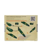 УЦЕНКА 3D ручка Luazon, дисплей, работа с пластиком ABS и PLA, пластик в комплекте, хаки - Фото 12