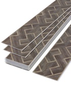 Стеновая панель ПВХ «Паркет», 2600×250 мм, цвет коричневый (12 шт) - фото 809304002