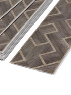 Стеновая панель ПВХ «Паркет», 2600×250 мм, цвет коричневый (12 шт) - фото 809304003