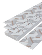 Стеновая панель ПВХ «Антарктида», 2600×250 мм, цвет серый - Фото 4